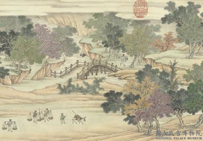 图片[2]-Imitating a Painting of Jinling by Song Court Artists-China Archive